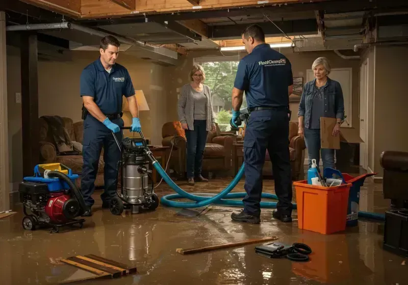 Basement Water Extraction and Removal Techniques process in Cadillac, MI